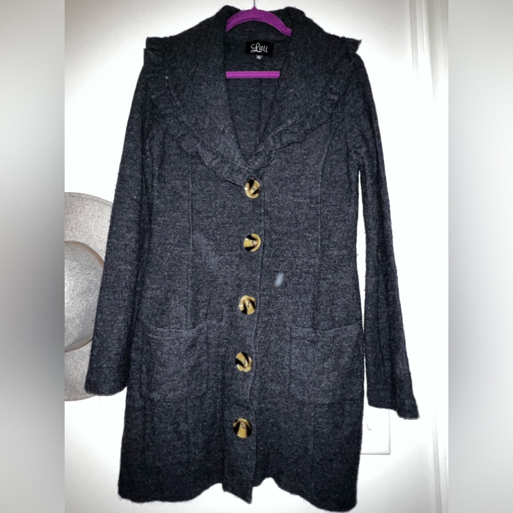 Big comfy sweater coat